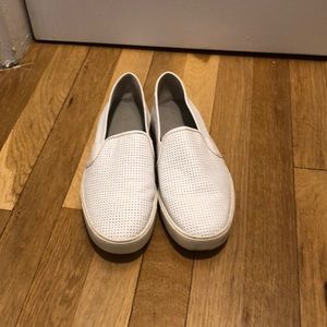 Vince slide on sneakers size 7 white